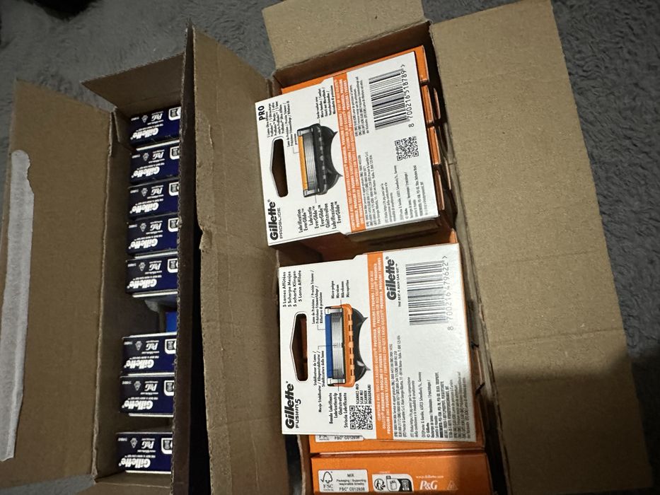 Rezerve aparat Gillette Fusion 5 si Proglide