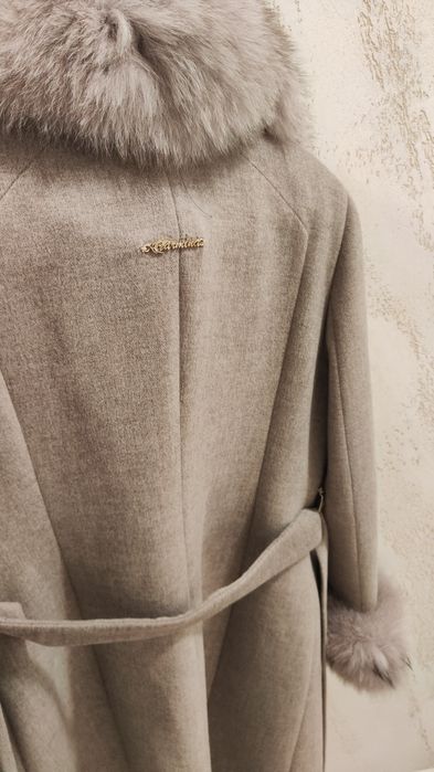 Дамско палто  от естествен косъм