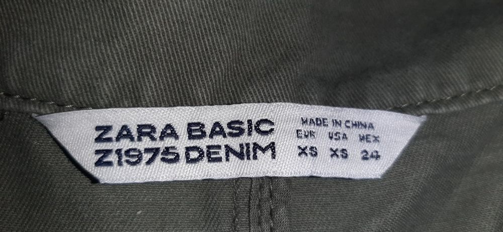 Geaca marimea XS, Zara Basic Denim,