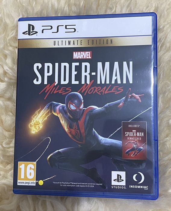 Игра Marvel's Spider-Man: Miles Morales Ultimate Edition. PS 5