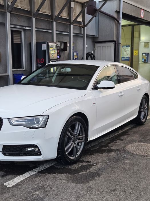 Audi A5 diesel Alb perlat