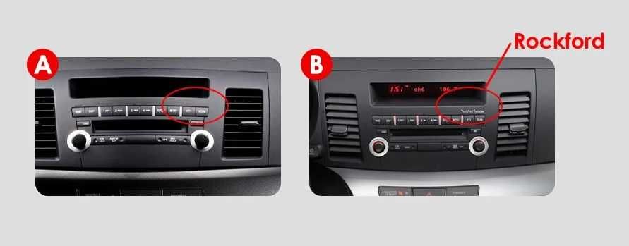 Мултимедия 10" за MITSUBISHI LANCER 10 Android 14 CARPLAY навигация