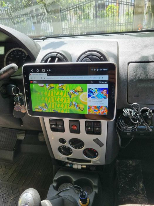 Navigatie android 1din Carplay Waze YouTube GPS BT USB