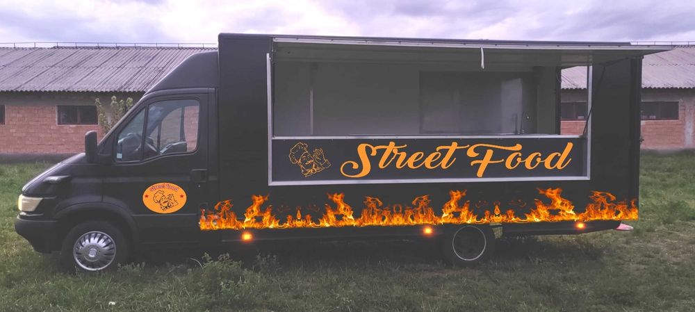 Auto rulotă comercială, fast-food, truck