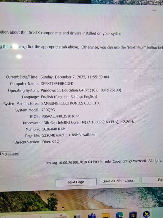 Laptop Samsung Galaxy Book 3 TOUCHSCREEN
