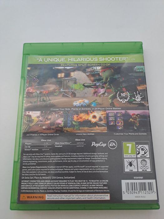 Joc xbox one: Plants vs Zombies
