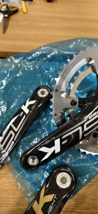 Курбели FSA SL-K Light Carbon 53/39T BB30 /(68 и 73 mm) /рамо 170 mm