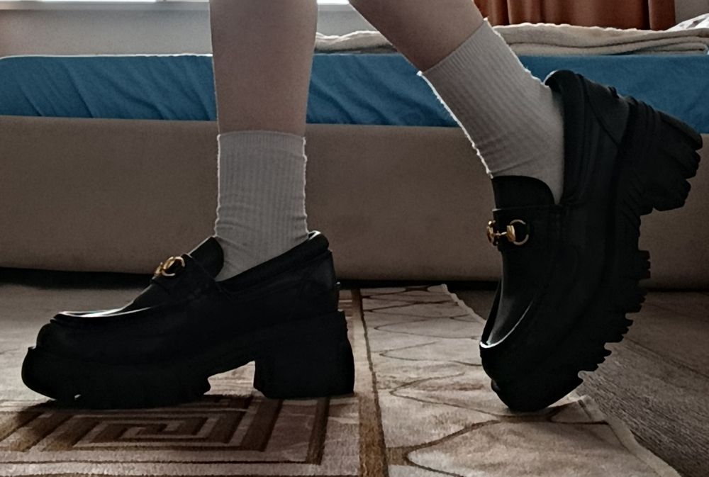 Лоферы GUCCI.Оригинал 100%