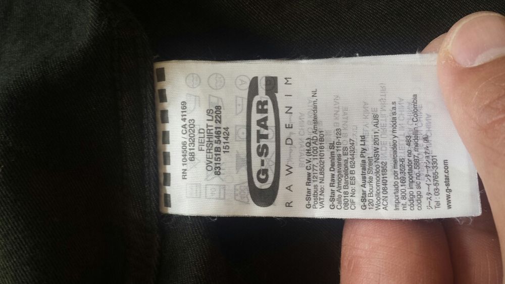 G - Star Cargo Military Field Overshirt Mens Size 3XL ОРИГИНАЛ!