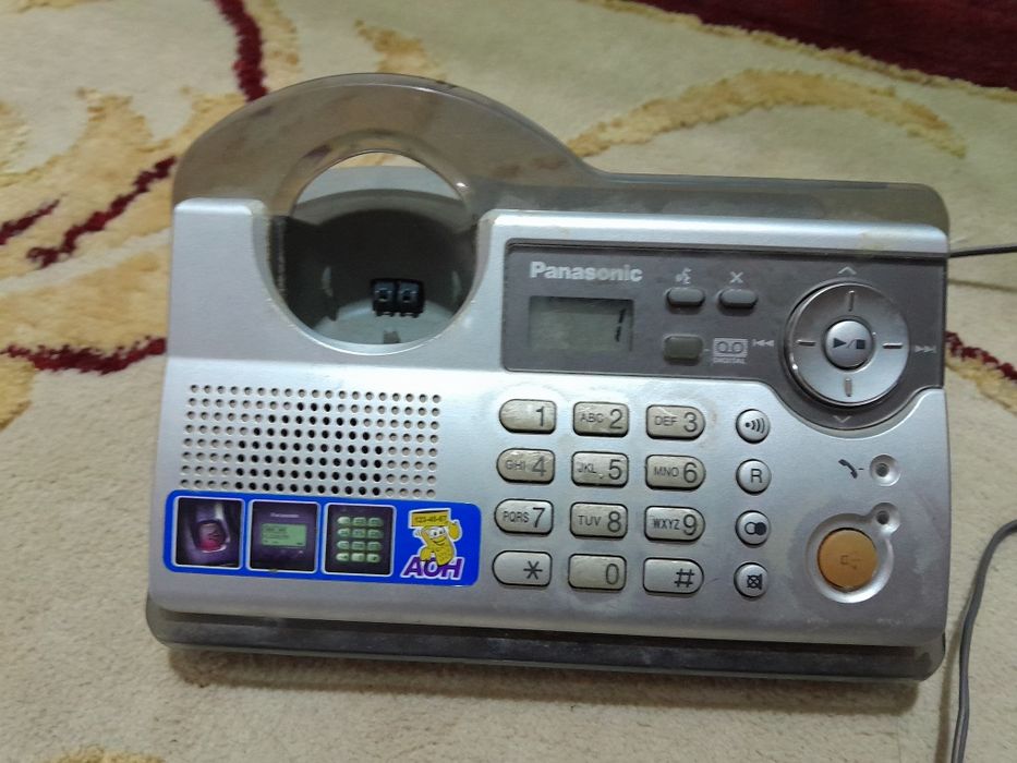 Panasonic домашний телефон радио