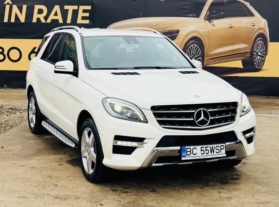 Mercedes ML350, 2013, 3.0 diesel, 177.000 km, RATE CU BULETINUL,  AVAN