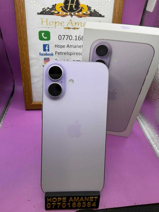 HOPE AMANET P2-Iphone 17 la cutie 256 GB/100% BAT 8 cicl