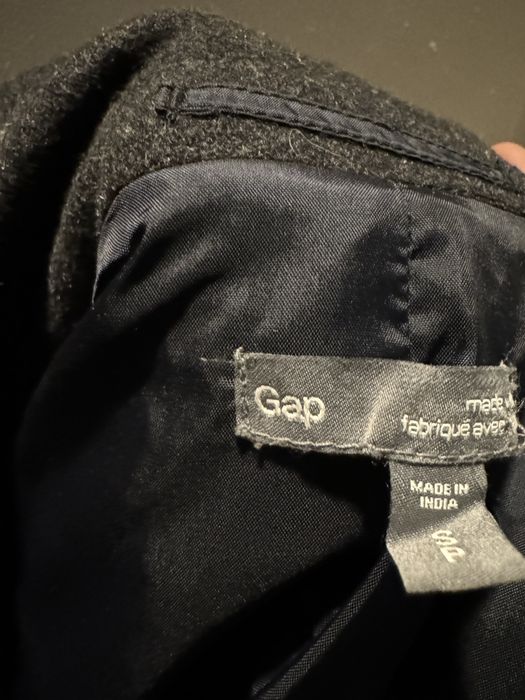Palton de lana gri GAP