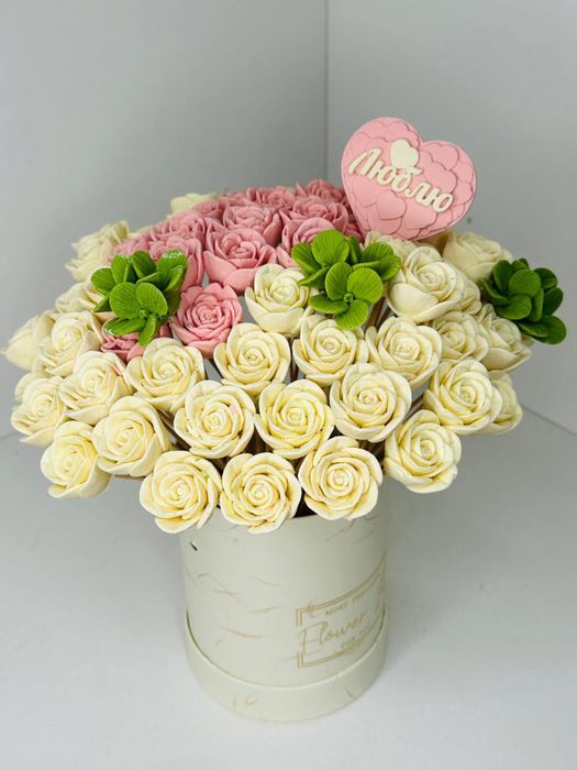 Шоколадные цветы. Букеты из шоколада.