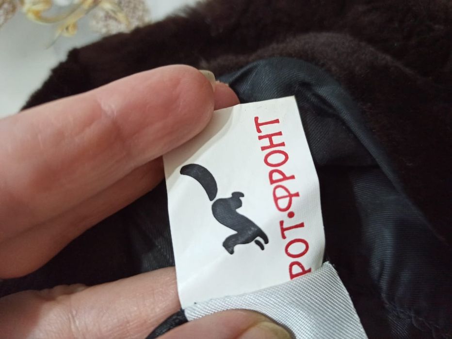 Норковая шапка женская