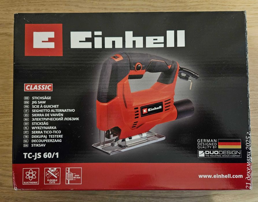 Прободен трион Einhell TC-JS 60/1