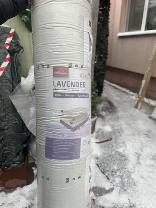*NOU Saltea 160x200x25 ARAMIS Feeling Lavender Mousse