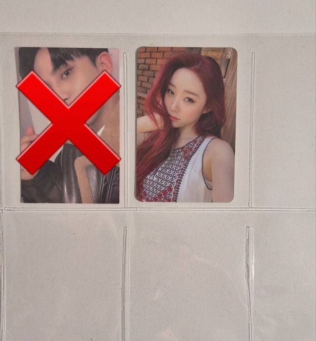 Kpop официални фотокартички