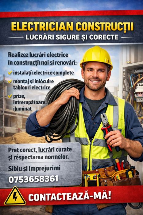 Electrician Constructii