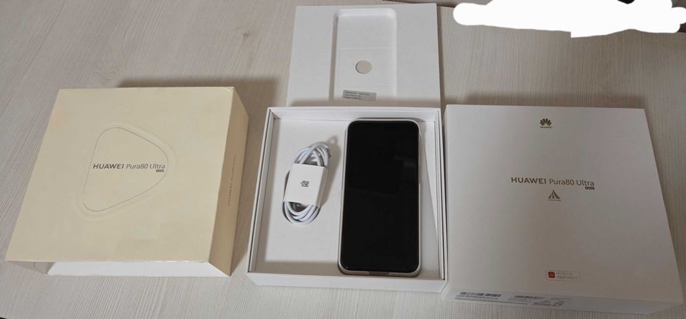 Huawei Pura 80 Ultra 512GB Gold - Full Box - Garanție RO- Impecabil
