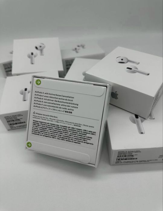 Căști AirPods Gen 4 (ANC) USB-C 2026 (Noi, Sigilate)