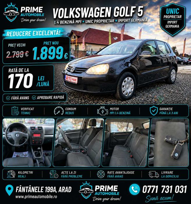 BMW 320d/ VW Golf 5/ Dodge Caliber/ Hyundai i20/ Fiat/Suzuki/ Volvo