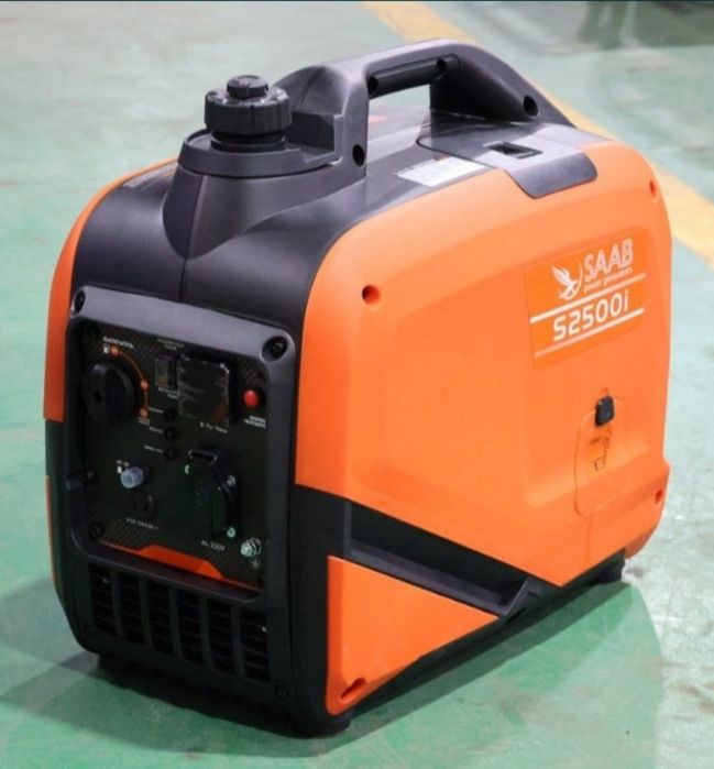 SAAB безшумный генератор движок 2 кВт 220В ток