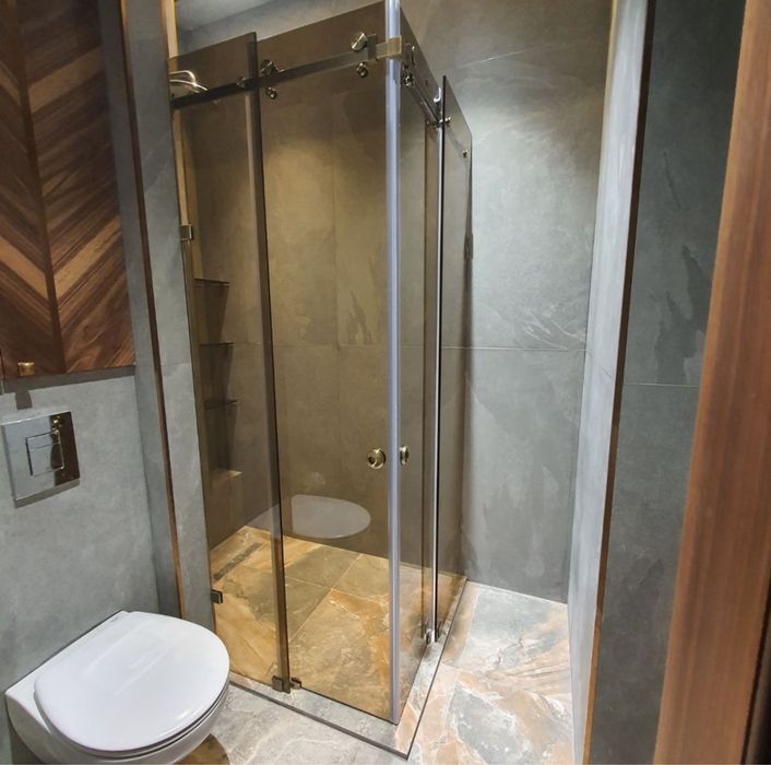 Душевой кабина | стекло | стеклянный перегородка |