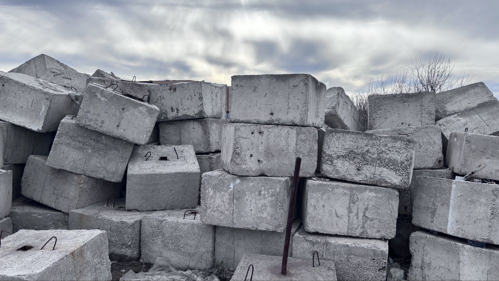 Фундаментные блоки бу