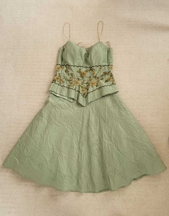 Tinuta de nunta/ seara FUSTA+CORSET (produs de designer), mar S si 75B