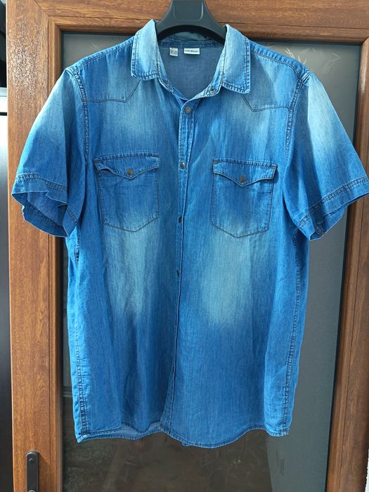Cămașă bărbați din denim mărimea 43 - 44