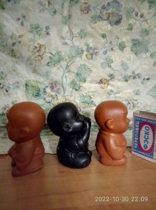 Керамические человечки игрушечные