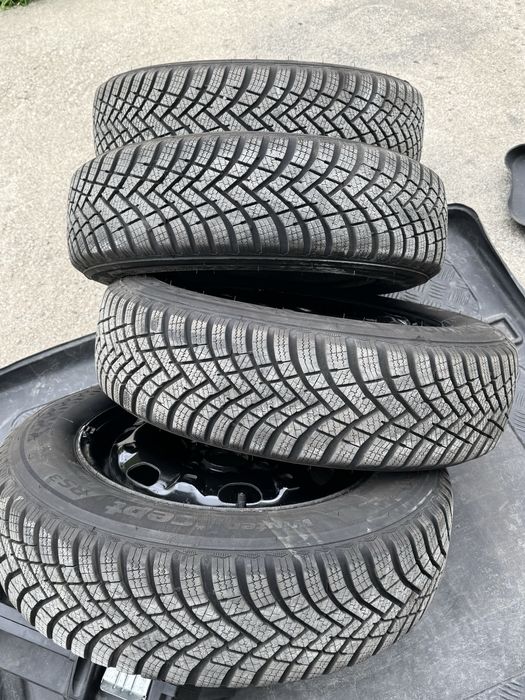 Jante tabla originale vw polo 6r cu anvelope noi
