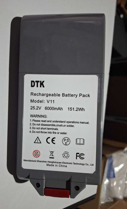 Baterie compatibila Dyson V11/V15, 25.2V, 6000mAh