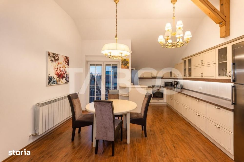 Penthouse 4 camere de inchiriat in Sibiu zona Calea Dumbravii