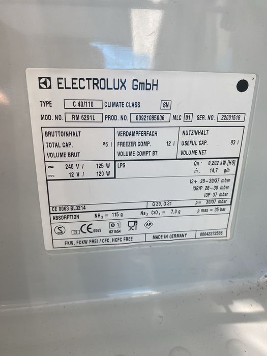 Frigider electrolux rulota swift