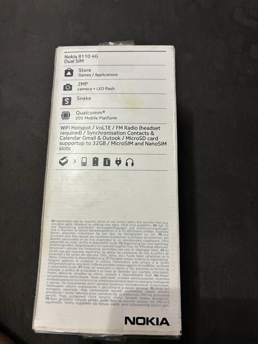 Nokia 8110 4 G комплект