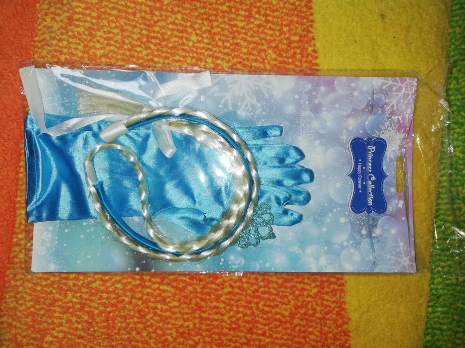 Детска рокля Елза  3-5 год