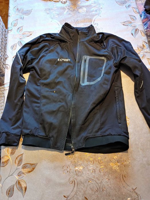 Jachetă Ciclism iCreat – Protecție Vânt și Termică (Softshell)