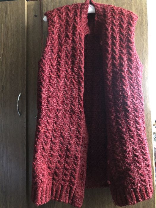 Vesta și bluza lână 50 lei