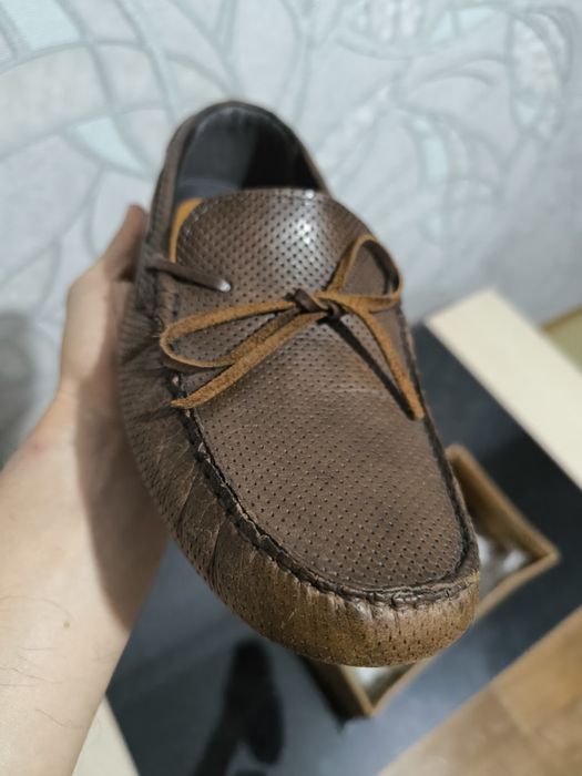 Кажаные макасины новые