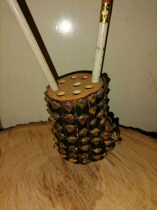 Моливник от естествени материали