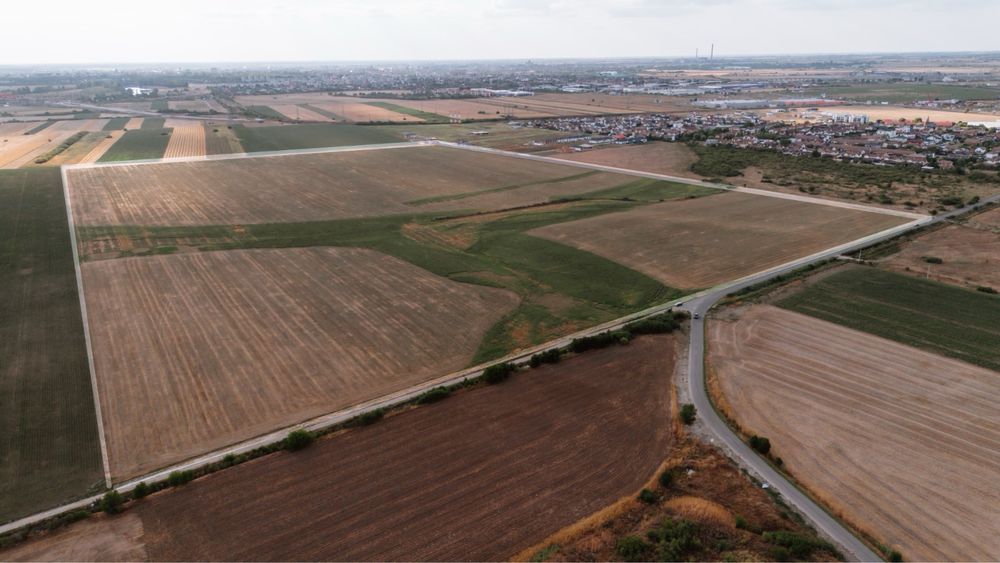 Teren 37.3 ha pentru dezvoltare imobiliara