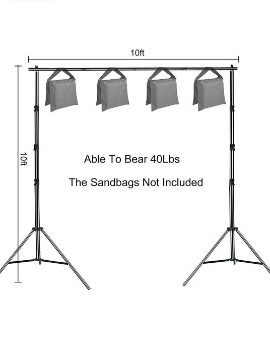 Фонова система 3х3 . Тежко товарна! Стойка. Трипод. Фото. Видео.