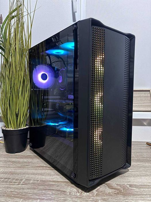 Геймърски компютър Ryzen 5600X/RX6600 8GB/16 Ram/500 ssd/1TB HDD/750W