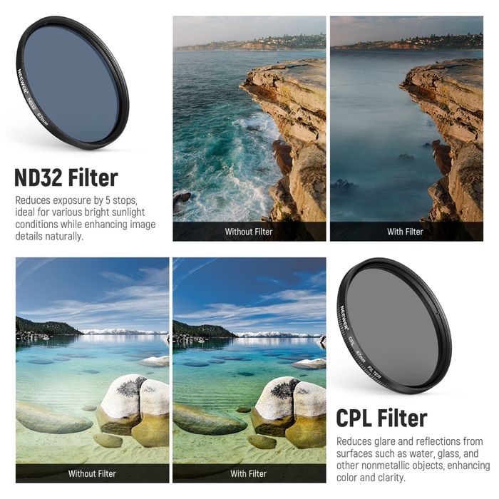 Neewer filter kit 7in1