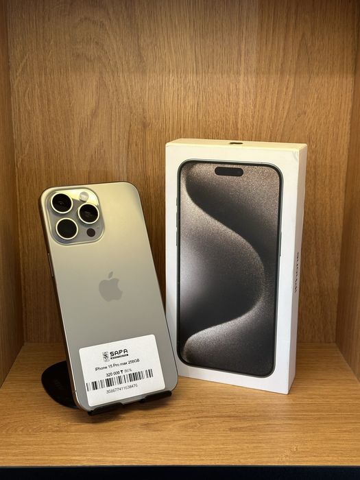 айфон 15 про макс натурал 86%