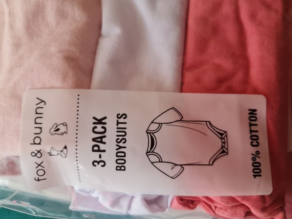 Бебешки бодита 56см /80см къс ръкав