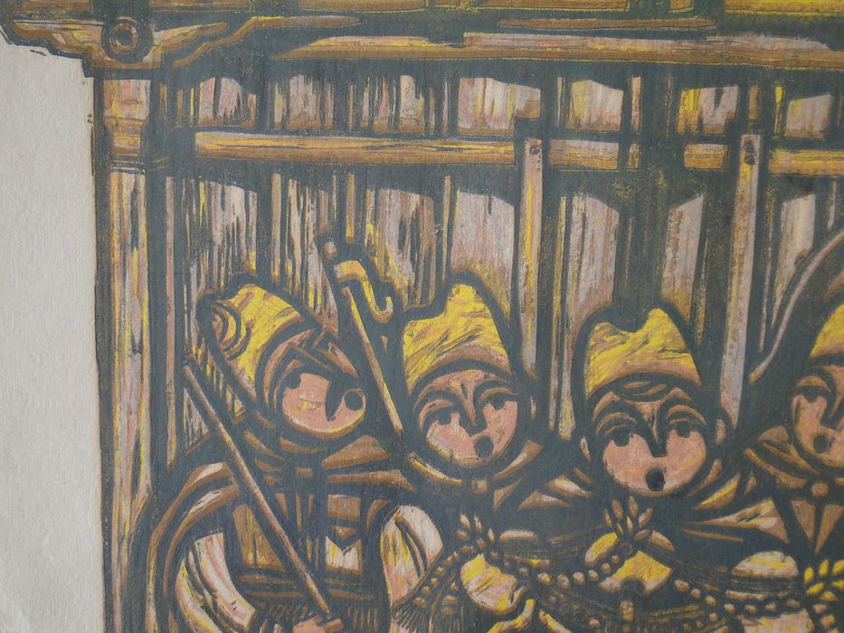 Картина на Георги Зайков - Зайо 1982 г.