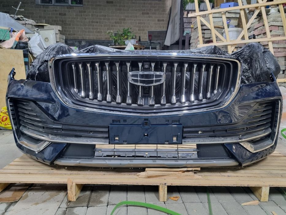 Бампер в сборе на Geely Monjaro